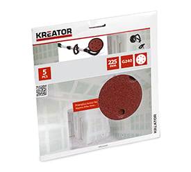Slibepapir Til Girafsliber ø 225 Mm K240 - Kreator