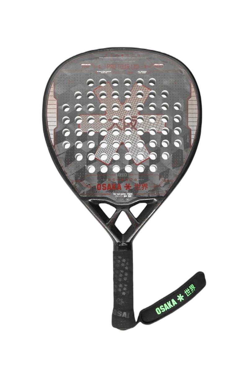Osaka Pro Tour Ltd Power 2023 Padelbat (black/Red)