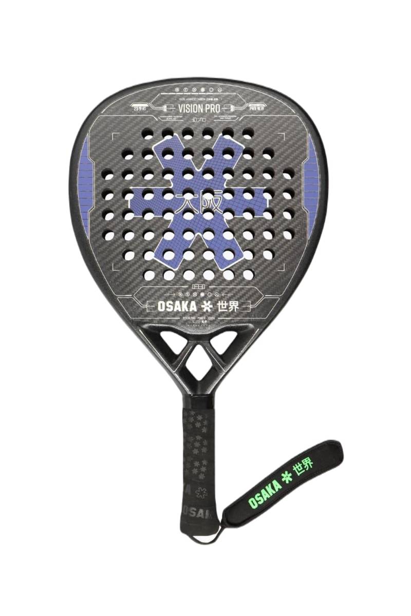Osaka Vision Pro Power Touch 2023 Padelbat (purple/Sand)