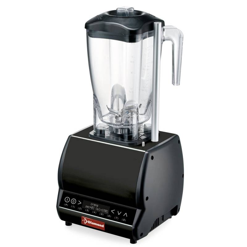 Professionel Blender, Firkantet Glas 2 Liter, Variabel Hastighed, Programmerbar - Diamond