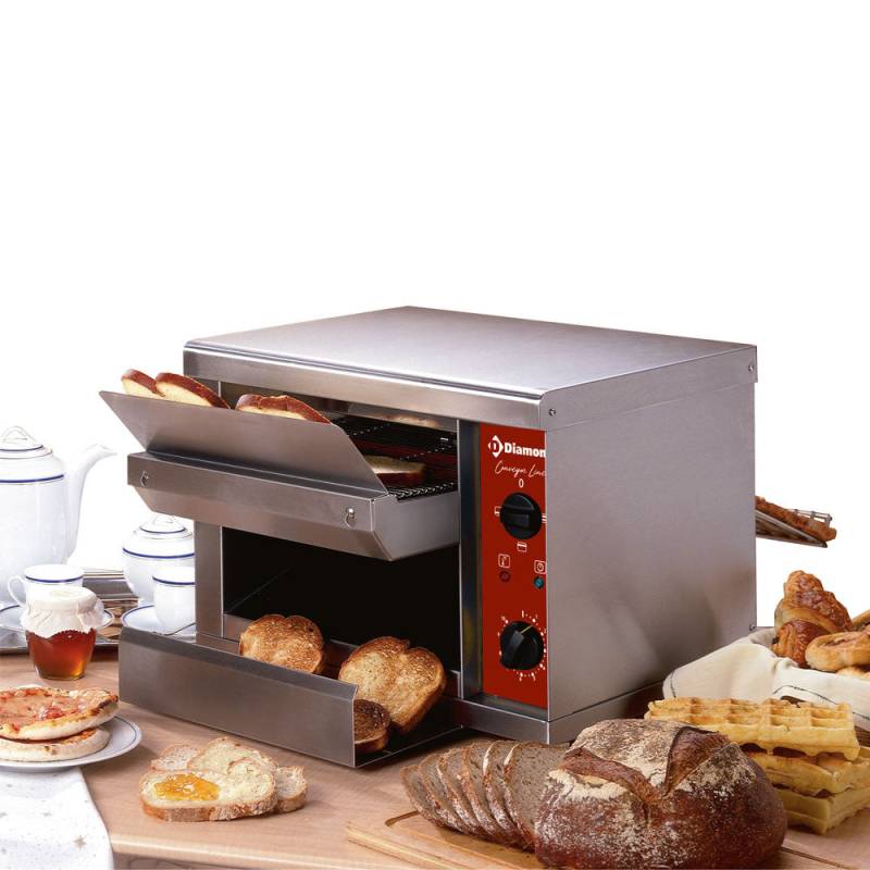 Automatisk Brødrister, 540 Ristede Brød/Time - Diamond