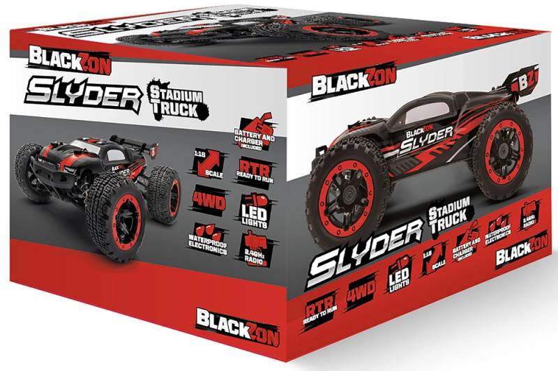 Fjernstyret Slyder Stadium Truck - Bog & Idé