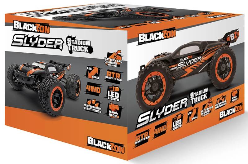 Fjernstyret Slyder Stadium Truck - Bog & Idé