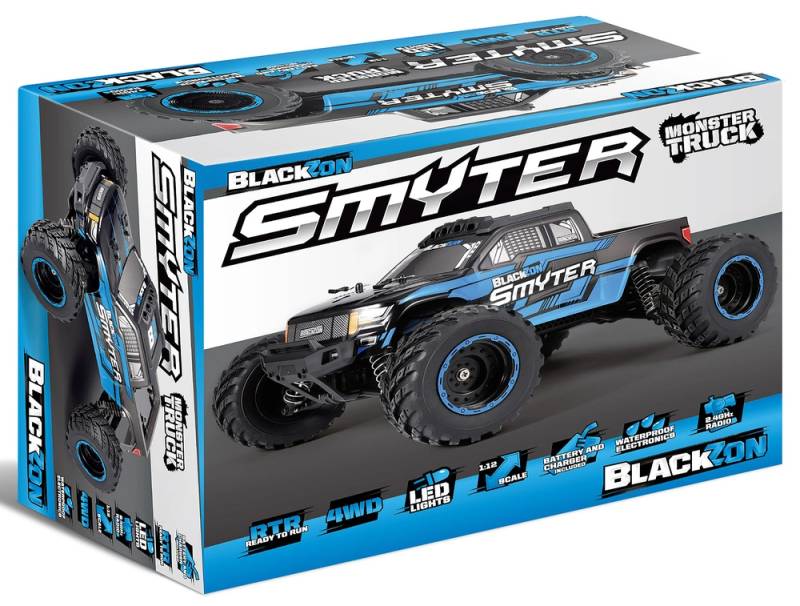 Fjernstyret Smyter Monster Truck - Bog & Idé