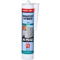 Dana Lim Sealflex Hybrid 522, Fugemasse Til Fuger Og Ttning, 290 Ml Patron, Hvid