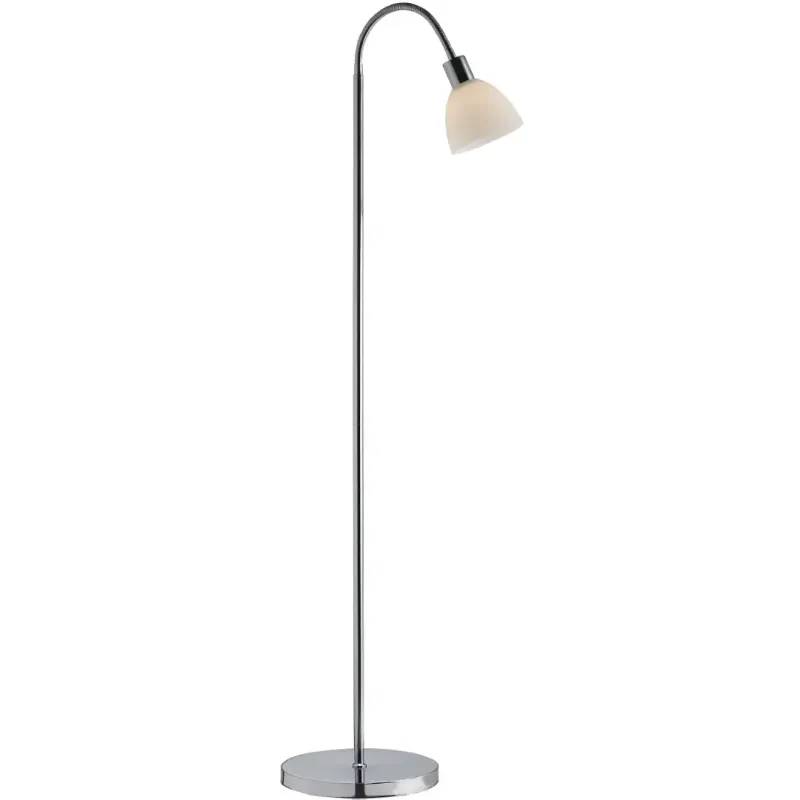 Nordlux Ray Single - Gulvlampe - Krom