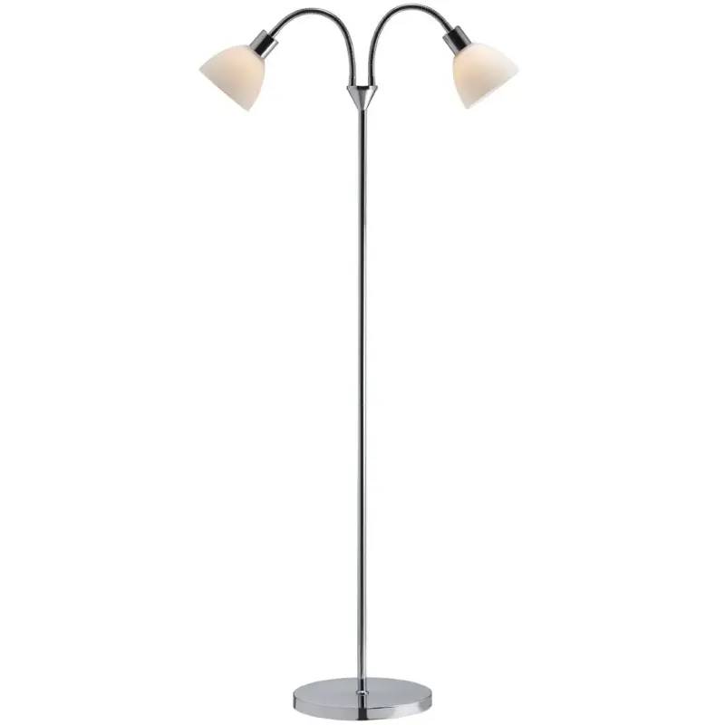 Nordlux Ray Double - Gulvlampe - Krom