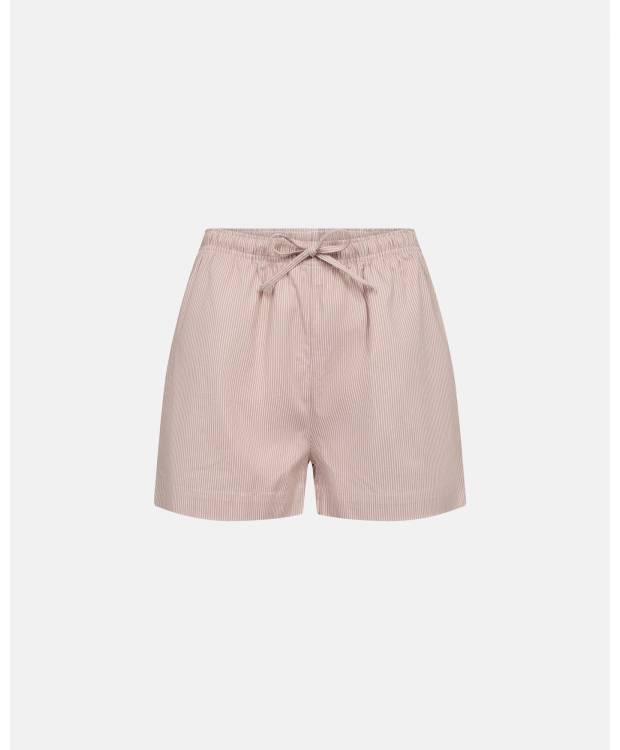 Jbs Of Denmark Women Stribet Bambus Pyjamas Shorts I Rose Til Kvinder - Jbs Of Denmark - Women