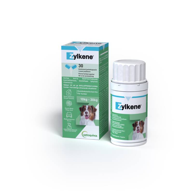 Zylkã¨ne Til Hund 10kg-30kg (30 Kapsler)