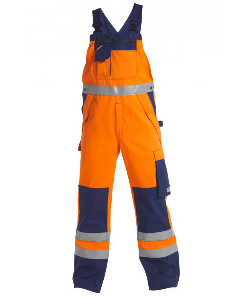Engel Safety+ Overalls En 471 (hi Vis Orange/Marine, 80)