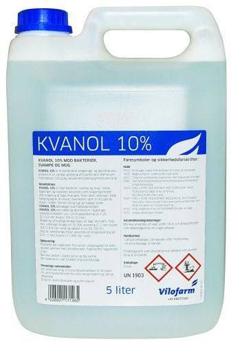 Belægningsrens Kvanol-10% 5 Ltr - Ryom