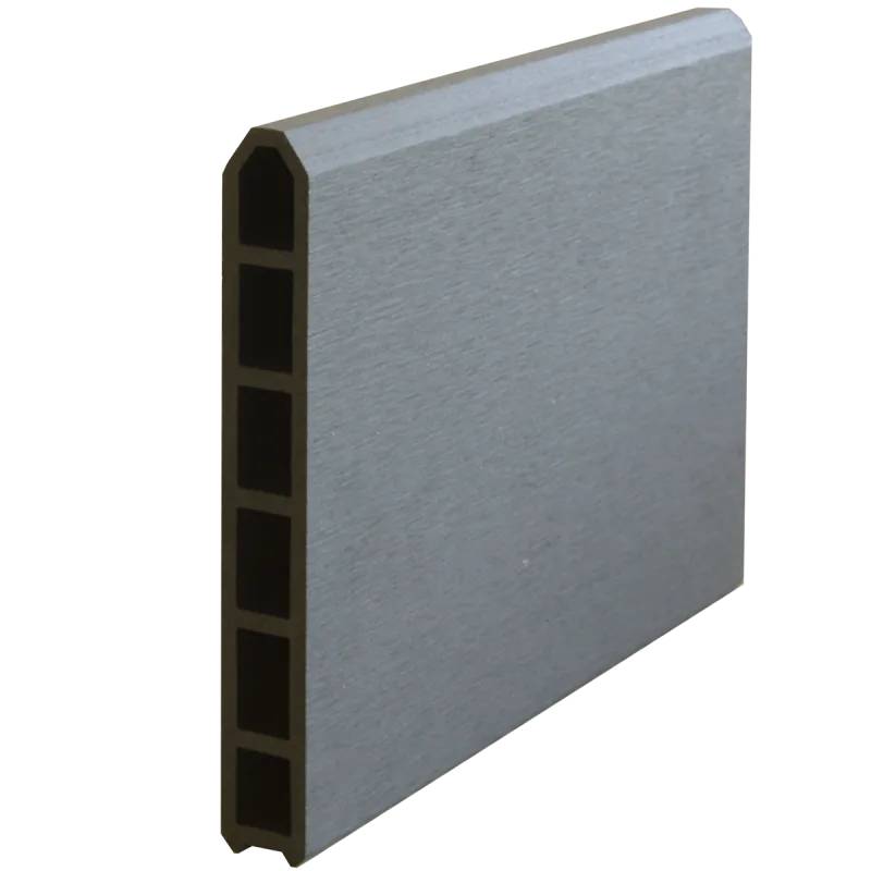Plus Futura Kompositlåge Højre - B 99 X H 91 Cm + 16 Cm Stolper - Komposit - Plus A/S
