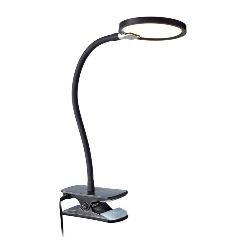 C3 Led Bordlampe Med Klemme 4,5w I Sort - Nielsen Light