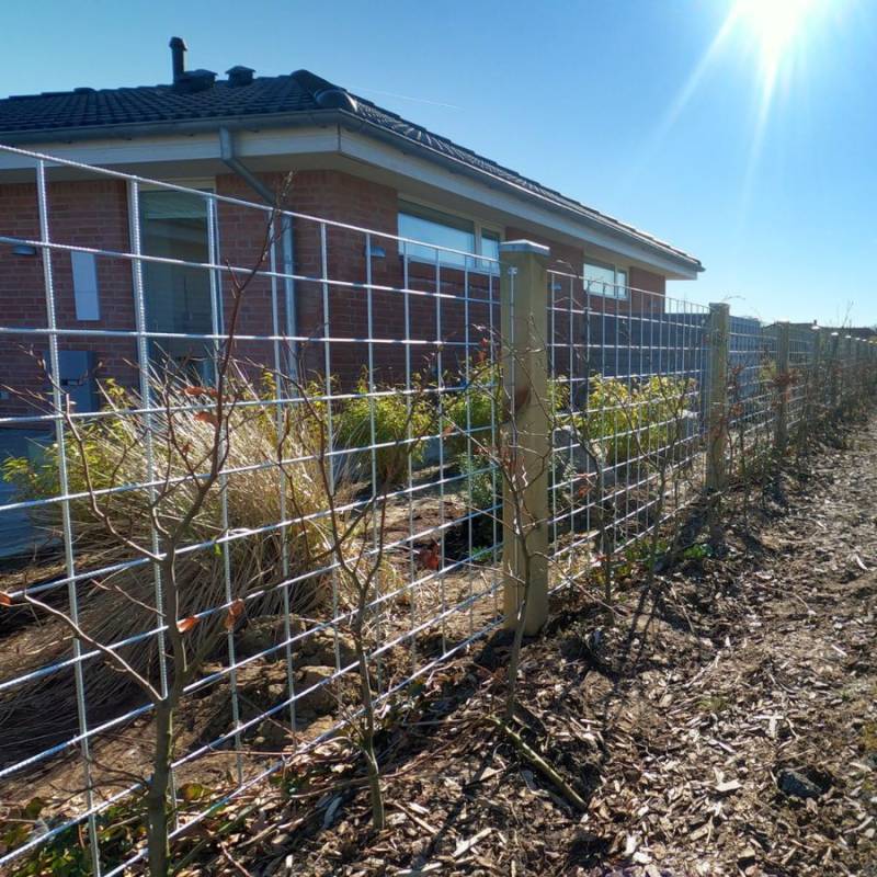Espalier Rio Net Galvaniseret ø5 Mm 90x120 - Maske 10x10 Cm Incl. Beslag T/Montering - Nsh Nordic A/S