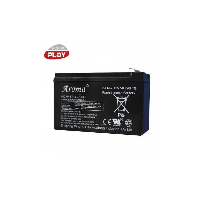 Elbil Batteri 12v7ah - Nordic Play