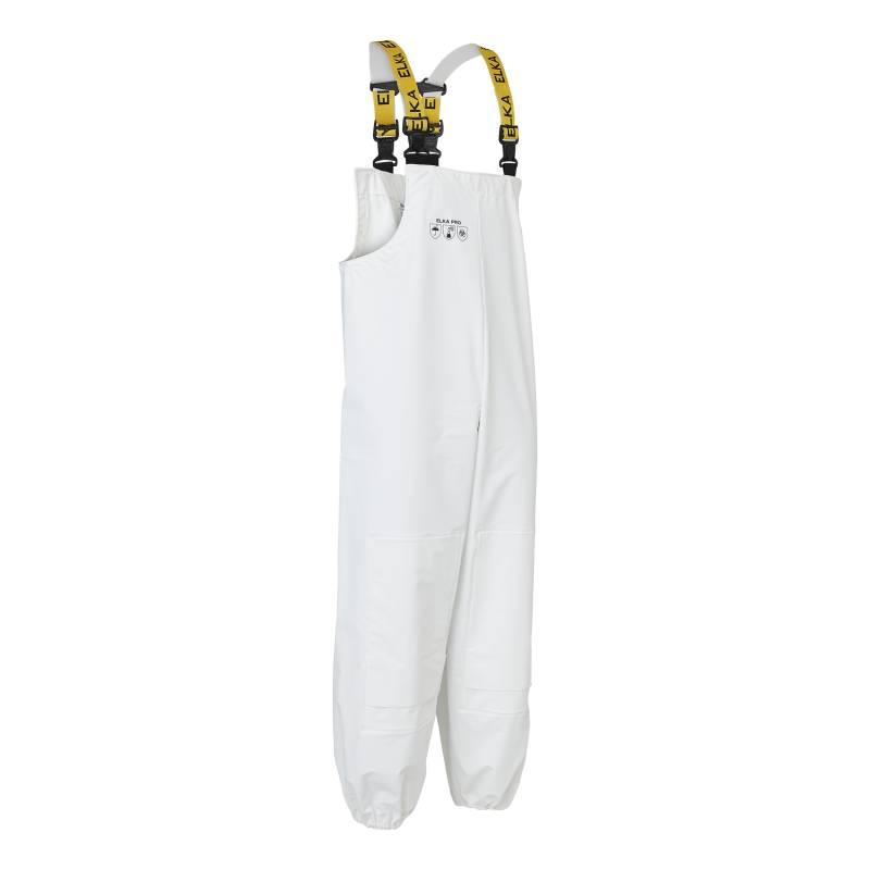 Elka Pro Overall M/ Lommer Til Knæpuder - Hvid - Xl