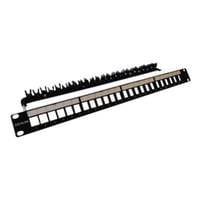 Universel Patchpanel Til Keystone, 24 Port Utp/Stp Kat.5e/6/6a - Vrige