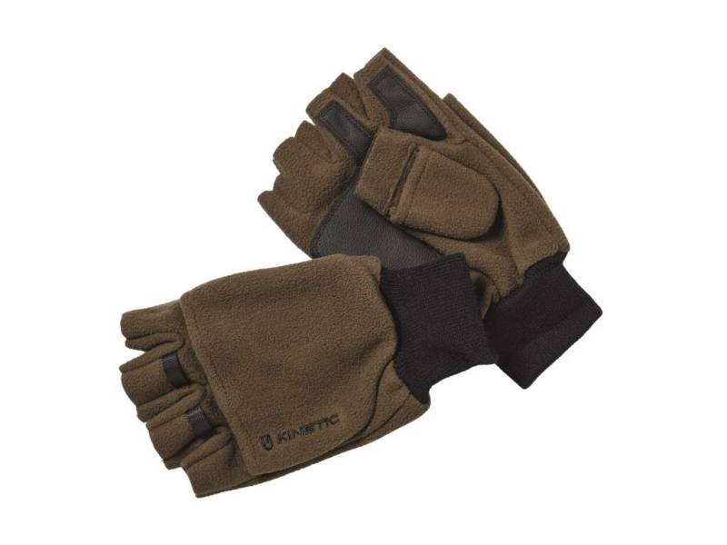 Kinetic Wind Stop Foldover Mitt Green M