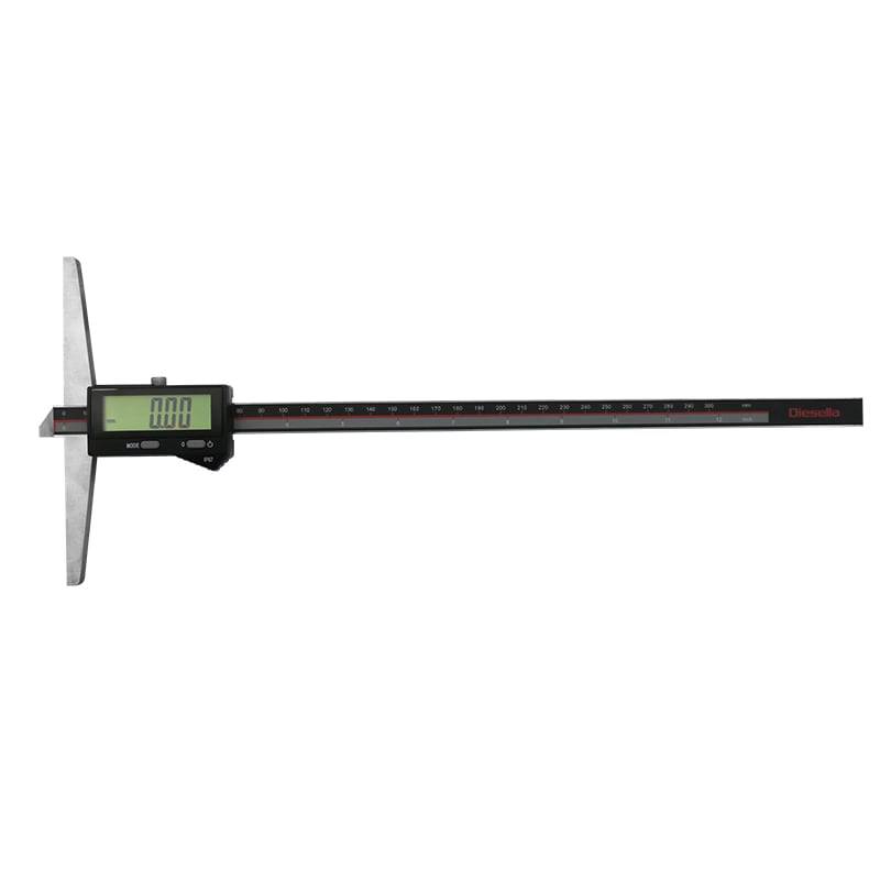 Digital Dybdeskydelære 0-200x0,01 Mm Ip67 Din862 M/Bluetooth - Diesella