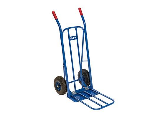 Svk250-L - Sækkevogn M/Luftgummi Hjul Og Klap, 250kg. - Nh Handling