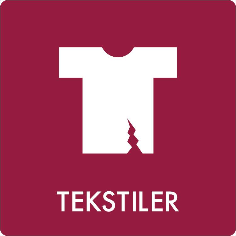 Affaldsskilt Tekstiler Refleks Alu. 240 X 240 Mm Af3301ra240x240 - Jo Safety