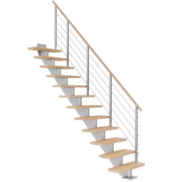 Dolle Hamburg Ligeløb Pearl Grey-Design-Olieret Bøg-85-11 - Lodret Højde Op Til 258 Cm