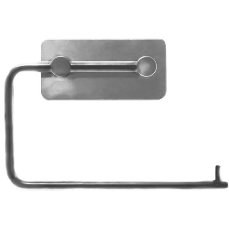 Home-It Selvklæbende Toiletpapirholder 15,5 X 10,5 X 3 Cm Krom - Home>it