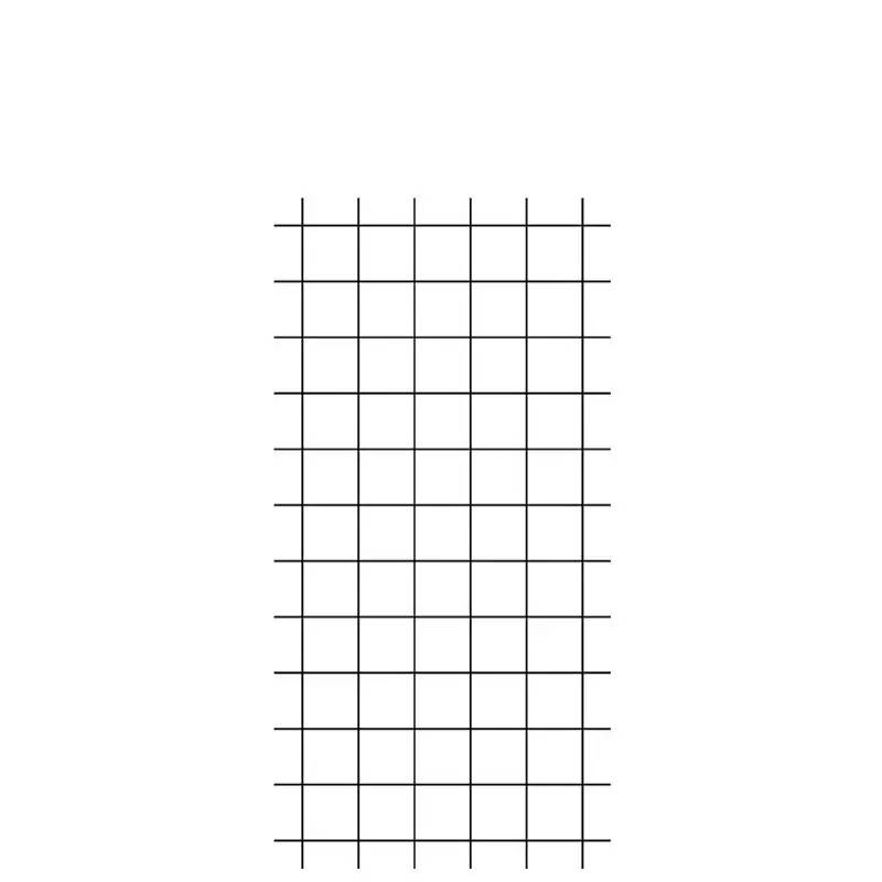 Plus Stål Espalier 900x1800mm ø5mm "rusten" - 15x15 Cm - Plus A/S