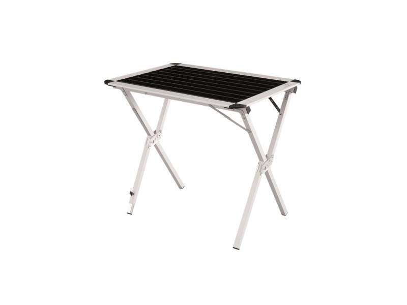 Easy Camp Rennes M - Camping Spisebord - Foldbar Og Justerbar - Sort