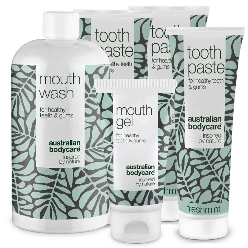 5-Pak Til Belægning På Tungen â€” Ved Belægninger Opstået Fra Bakterier Eller Svamp På Tungen - Australian Bodycare