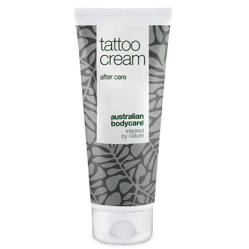 Tattoo Creme  -  Fugter, Beroliger Og Bevarer Farven â€” Tattoo Creme Med Panthenol Og Ricinusolie Fugter, Beskytter Og Plejer Både Nye Og Gamle Tatoveringer. Holder Farverne Friske. - 3 Stk. - Australian Bodycare