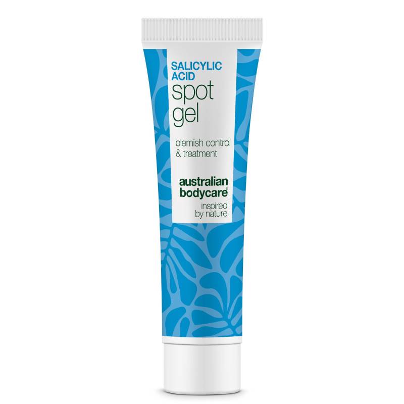Salicylsyre Spot Gel Mod Bumser, Hudorme Og Rødme â€” Salicylsyre Spot Gel Til Uren Hud. Reducerer Rødme Og Tilstopninger Med Effektiv Salicylsyre For En Klarere Hud. - 3 Stk. - Australian Bodycare