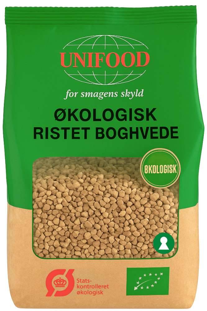 Unifood Kasha Ristet Boghvede økologisk 500 G