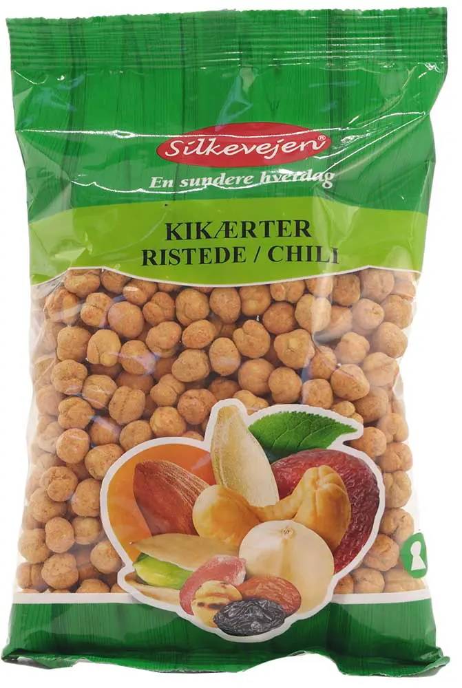 Silkevejen Ristede Kikærter, Chili 250 G