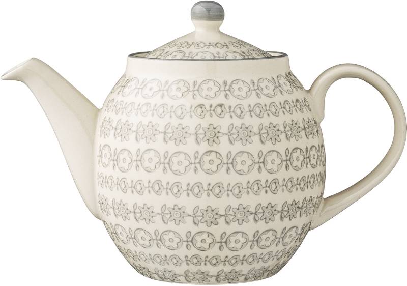 Tekande Bloomingville Karine Grå Stentøj ø24 X H16 Cm 1,2 L  -  Mikroovn & Opvaskemaskine