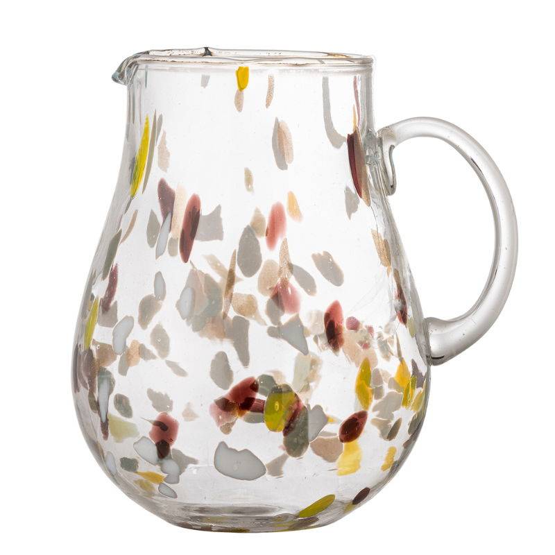 Kenji Kande, Gul, Genanvendt Glas - Bloomingville