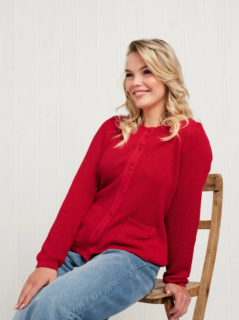 Skovhuus Kvinde Isabella Cardigan Roccoco Red S