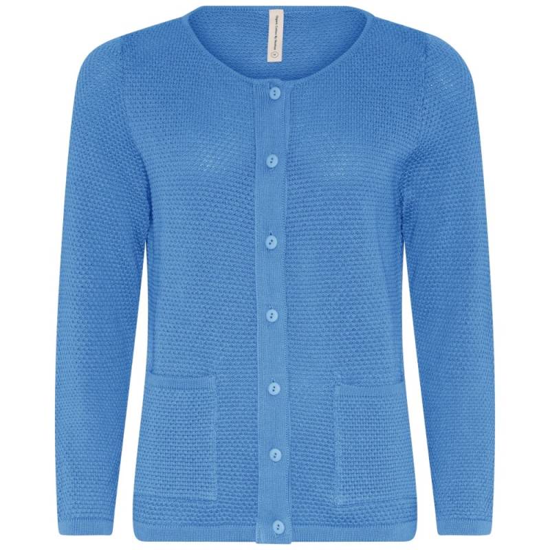 Skovhuus Kvinde Isabella Cardigan Horizon Blue Xl