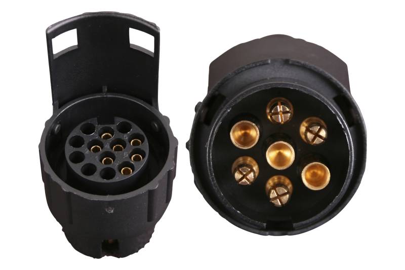 Adapter 13 Pol Trailer - 7 Pol Bil, Blister - Variant