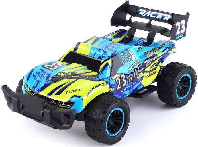 Fjernstyret Racer Buggy 1:14 2.4g 15km/T, Blå - Megaleg