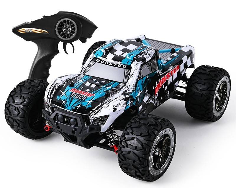 Guokai Monstertruck 1:16 Brushless 4wd Fjernstyret 2.4ghz 45km/T Blå
