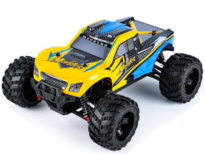 Guokai Monstertruck 1:16 4wd Fjernstyret 2.4ghz 35km/T Blå