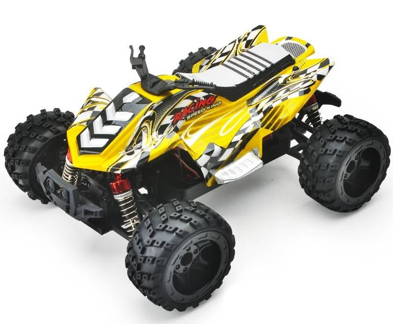 Guokai Atv 1:16 4wd Fjernstyret 2.4ghz 35km/T Blå