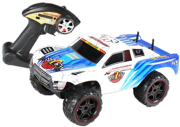 Savage Fjernstyret Truggy 1:16 2.4g, Hvid