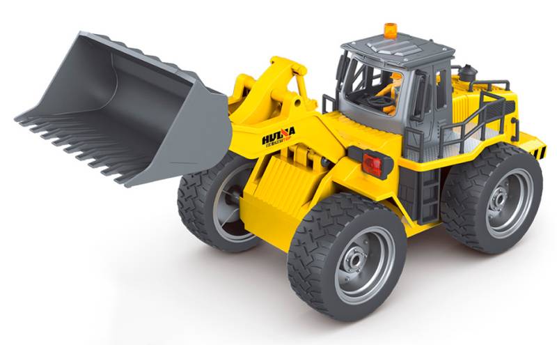 Fjernstyret  Bulldozer Alloy 1:18 2.4g - Huina Toys