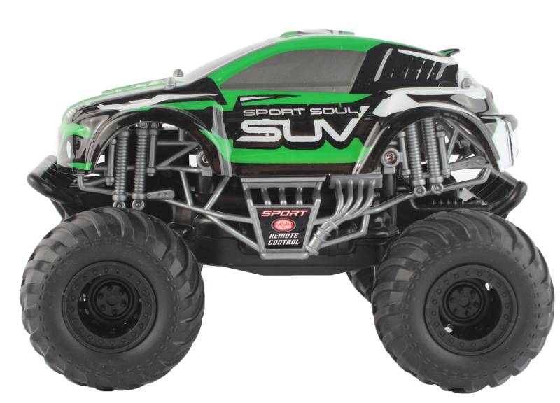 Sport Soul Suv Fjernstyret Monstertruck 2.4g, Grøn - Megaleg