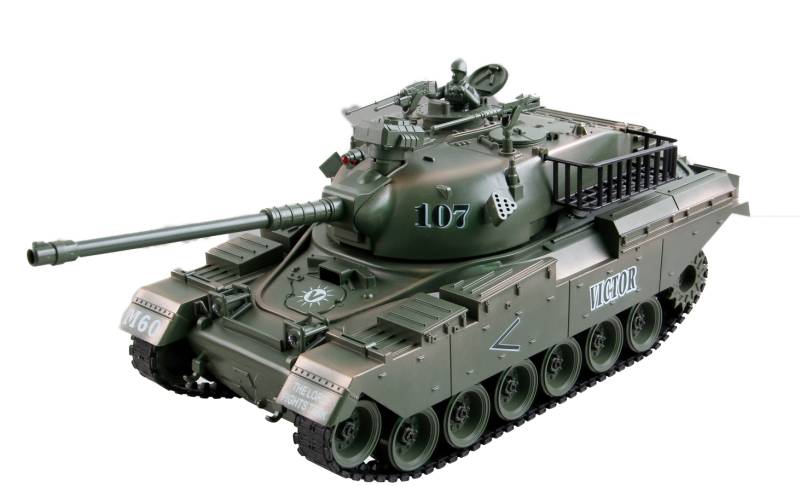 Zegan Usa M60 Fjernstyret Airsoft Tank  1:18, 2.4g