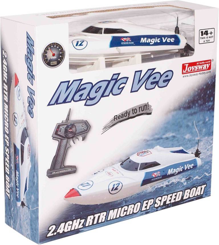 Magic Vee V5 Rtr 2.4ghz Fjernstyret Speedbåd - Joysway