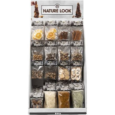 Borddisplay - Naturartikler, H: 7400 Mm, B: 4400 Mm, 120 Enh./ 1 Pk. - Diverse