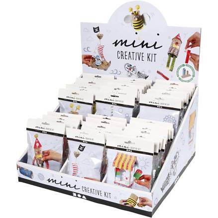 Borddisplay Med Mini Diy Kit, 60 Sæt/ 1 Pk. - Diverse